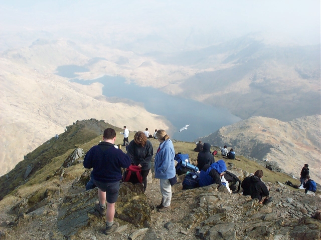 Looking over Llyn Llydaw.JPG